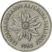 Münze, Madagascar, 2 Francs, 1965, Paris, VZ, Stainless Steel, KM:9