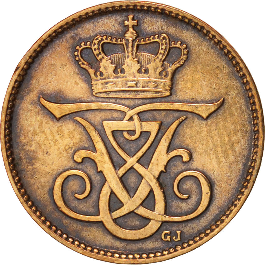 Dänemark, Frederik VIII, Ore, 1907, Copenhagen, Bronze, KM:804