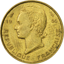 Coin, French West Africa, 5 Francs, 1956, AU(50-53), Aluminum-Bronze, KM:5