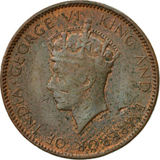 Monnaie, Ceylon, George VI, Cent, 1937, TTB, Cuivre, KM:111