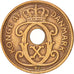Danimarca, Christian X, Ore, 1939, Copenhagen, BB, Bronzo, KM:826.2