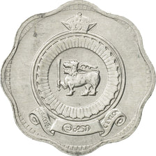 Coin, Ceylon, Elizabeth II, 2 Cents, 1971, AU(55-58), Aluminum, KM:128
