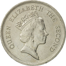 Hong Kong, Elizabeth II, Dollar, 1990, TTB+, Copper-nickel, KM:63