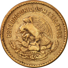 Moneda, México, 5 Centavos, 1943, Mexico City, MBC, Bronce, KM:424