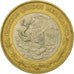 Mexico, 20 Pesos, 2000, Mexico City, EF(40-45), Bi-Metallic, KM:638