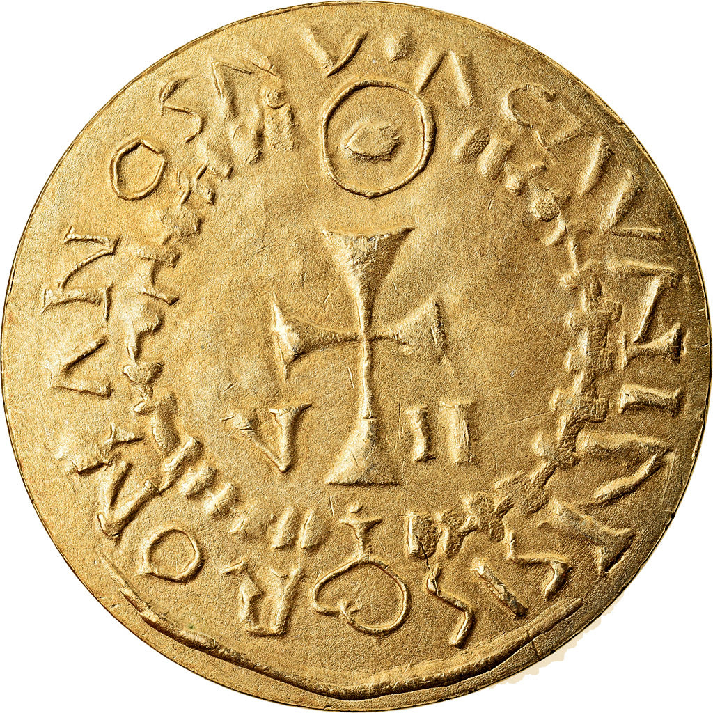 France, Medal, Reproduction Tiers de Sou Mérovingien pour Dagobert, MDP