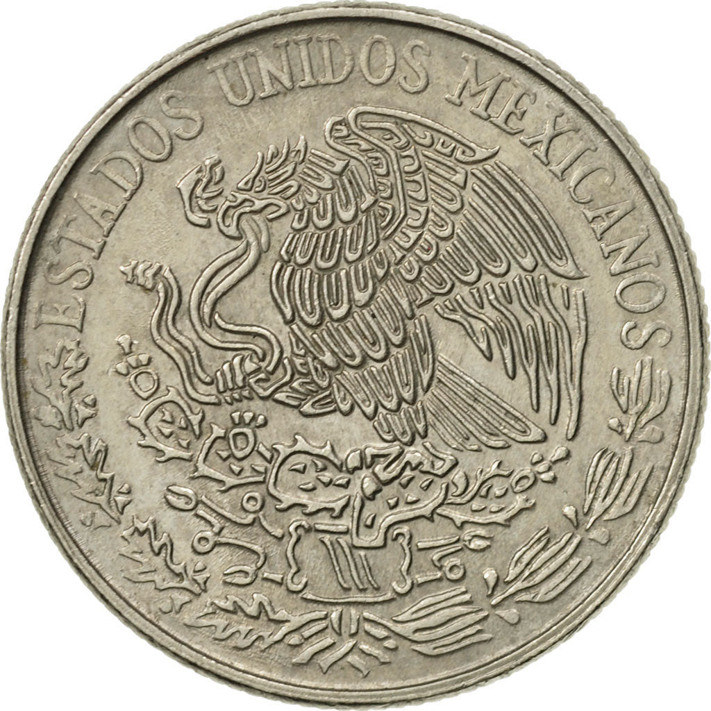 Moneda, México, 50 Centavos, 1971, Mexico City, MBC, Cobre - níquel, KM:452