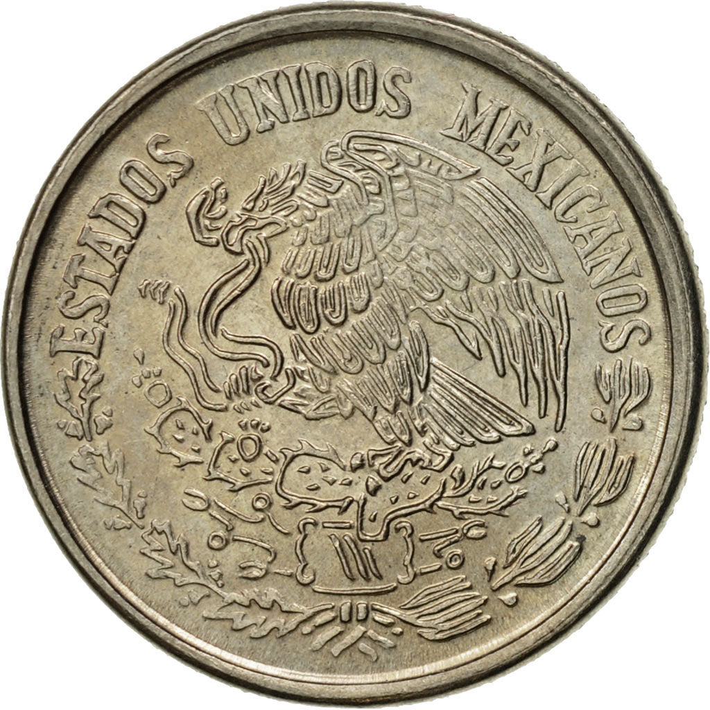 Mexico, 10 Centavos, 1980, Mexico City, AU(50-53), Copper-nickel, KM:434.1