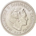 Danimarca, Margrethe II, 5 Kroner, 1977, Copenhagen, SPL-, Rame-nichel, KM:863.1