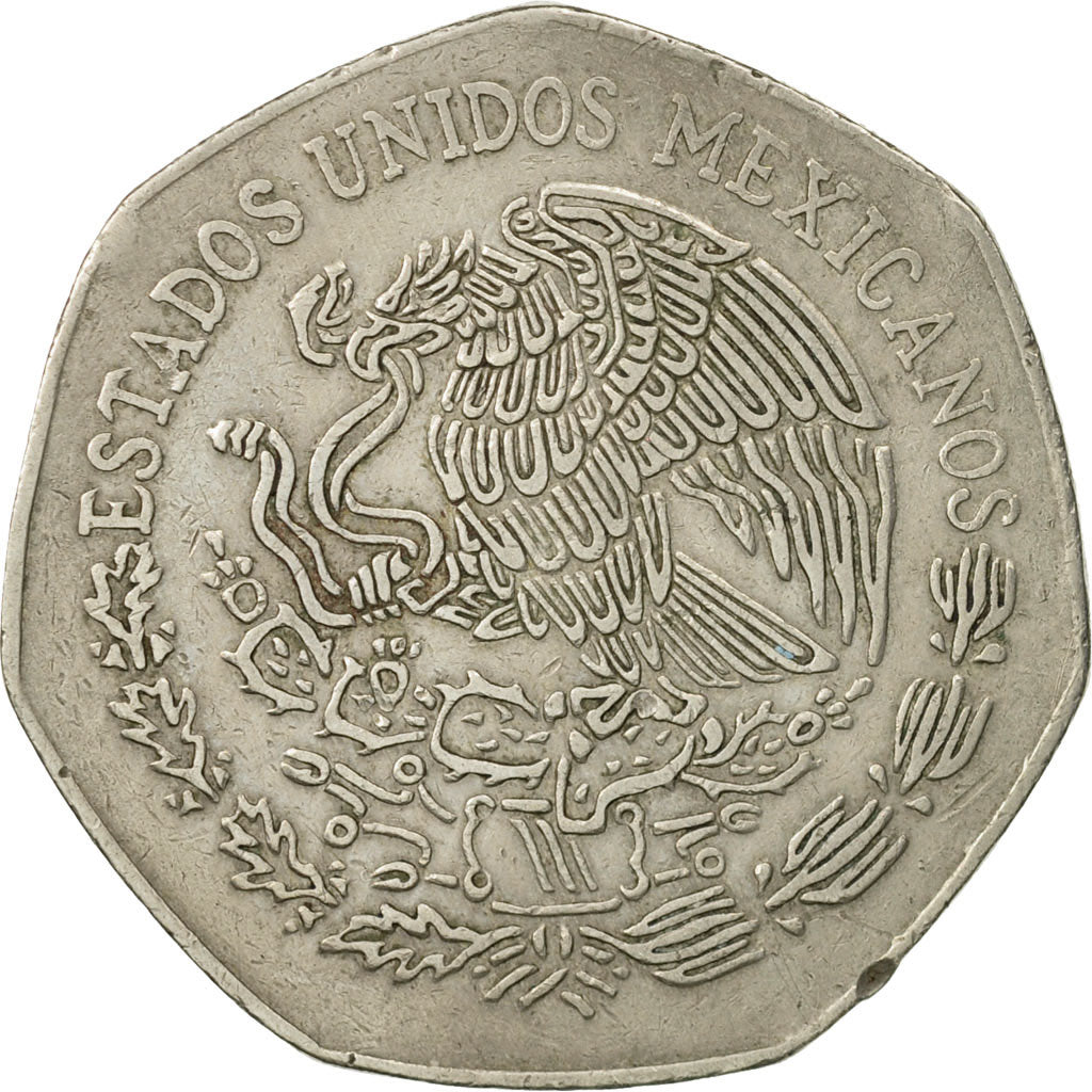 Moneda, México, Peso, 1977, Mexico City, BC+, Cobre - níquel, KM:460