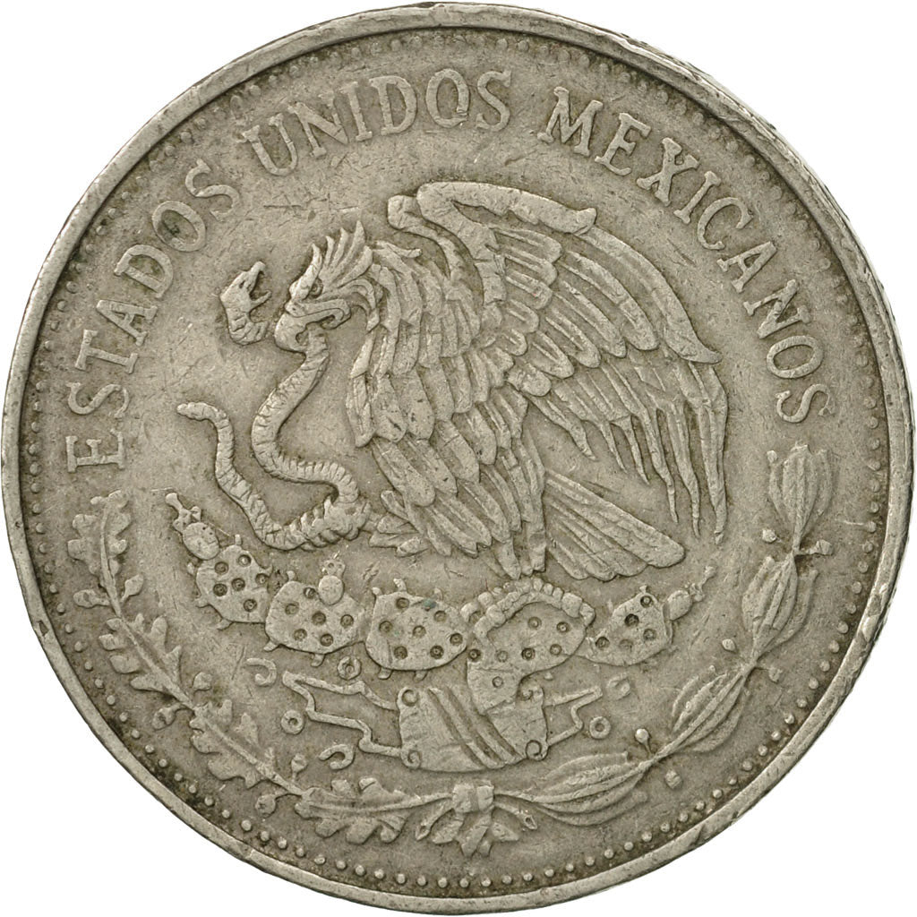 Moneta, Mexico, 20 Pesos, 1982, Mexico City, VF(30-35), Miedź-Nikiel, KM:486
