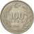Coin, Turkey, 100 Lira, 1986, EF(40-45), Copper-Nickel-Zinc, KM:967