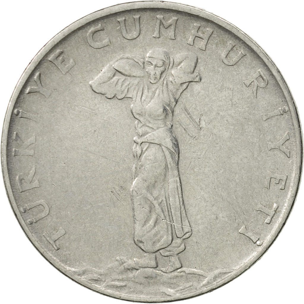 Coin, Turkey, 25 Kurus, 1964, EF(40-45), Stainless Steel, KM:892.2