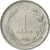 Moneta, Turchia, Lira, 1974, SPL-, Acciaio inossidabile, KM:889a.2
