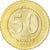 Moneta, Turchia, 50 New Kurus, 2005, Istanbul, SPL-, Bi-metallico, KM:1168