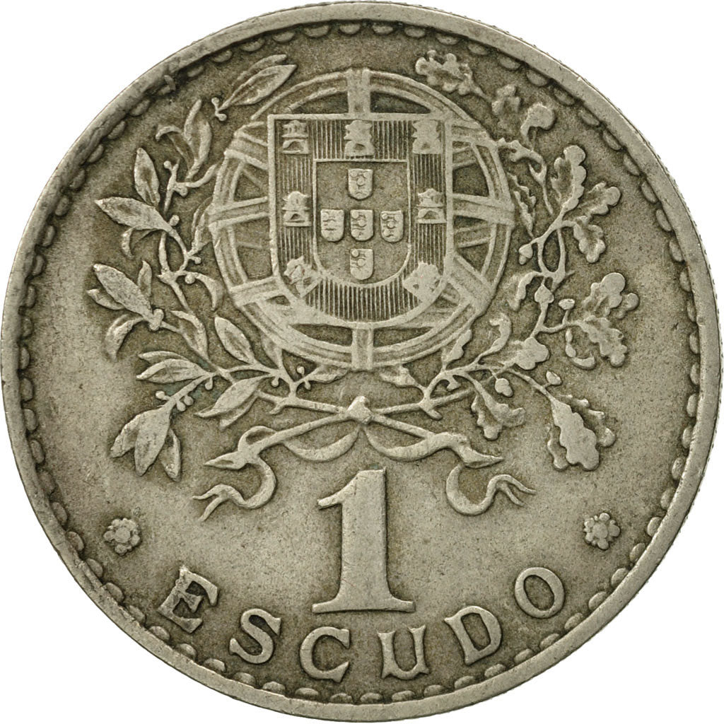 Portugal, Escudo, 1961, VF(20-25), Copper-nickel, KM:578