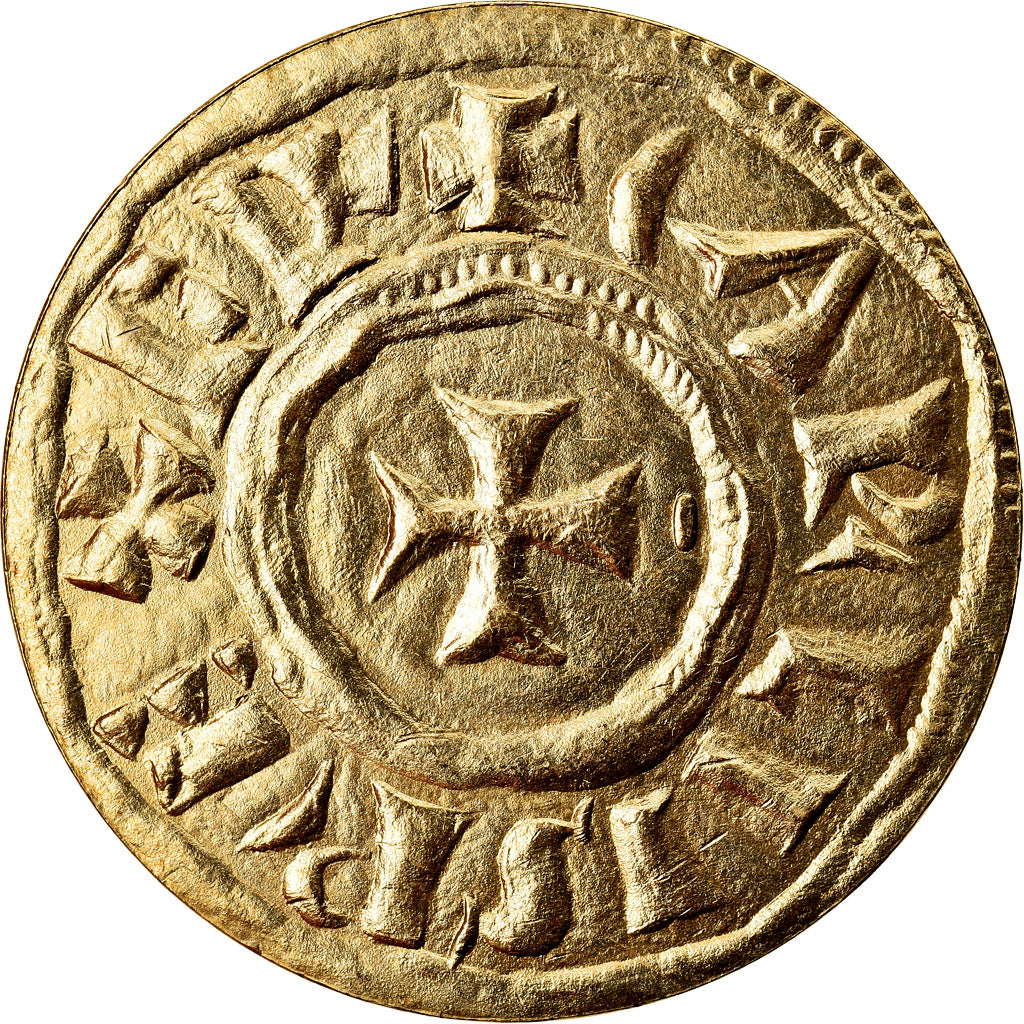France, Medal, Reproduction, Denier de Charlemagne, MDP, MS(65-70)