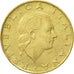 Moneta, Włochy, 200 Lire, 1993, Rome, AU(50-53), Aluminium-Brąz, KM:155