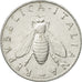 Italy, 2 Lire, 1957, Rome, AU(55-58), Aluminum, KM:94