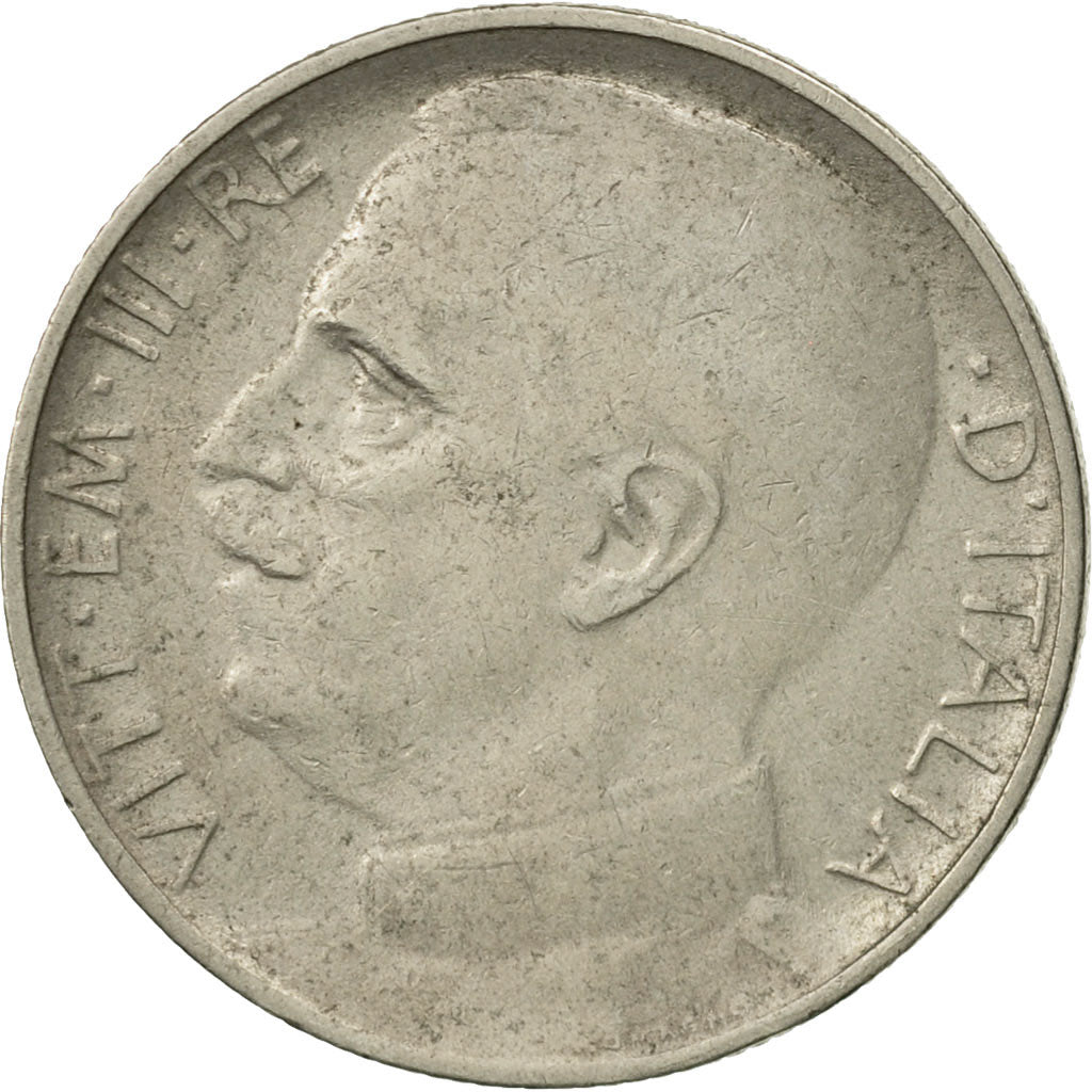 Monnaie, Italie, Vittorio Emanuele III, 50 Centesimi, 1921, Rome, TTB, Nickel