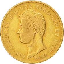 Italian States, Sardinia, 20 Lire, 1834, Torino, Gold, KM:131.1