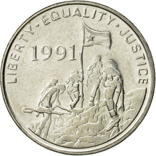 Moneta, Eritrea, 50 Cents, 1997, SPL-, Acciaio ricoperto in nichel, KM:47