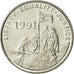 Coin, Eritrea, 50 Cents, 1997, AU(55-58), Nickel Clad Steel, KM:47