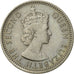 Munten, MALAYA & BRITS BORNEO, 10 Cents, 1961, ZF, Copper-nickel, KM:2