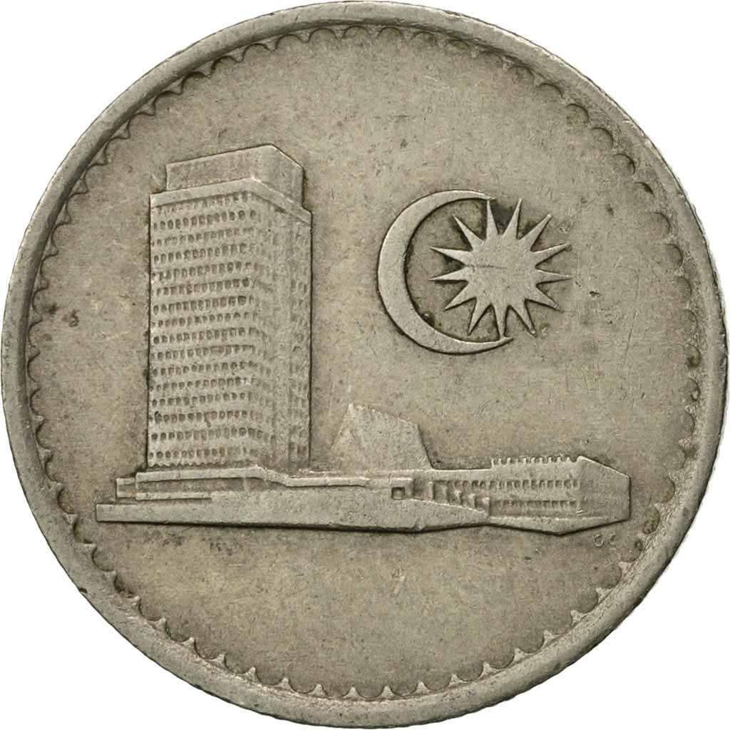 Münze, Malaysia, 10 Sen, 1981, Franklin Mint, SS, Copper-nickel, KM:3