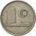 Monnaie, Malaysie, 10 Sen, 1981, Franklin Mint, TTB, Copper-nickel, KM:3