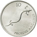 Coin, Slovenia, 10 Stotinov, 1993, MS(63), Aluminum, KM:7