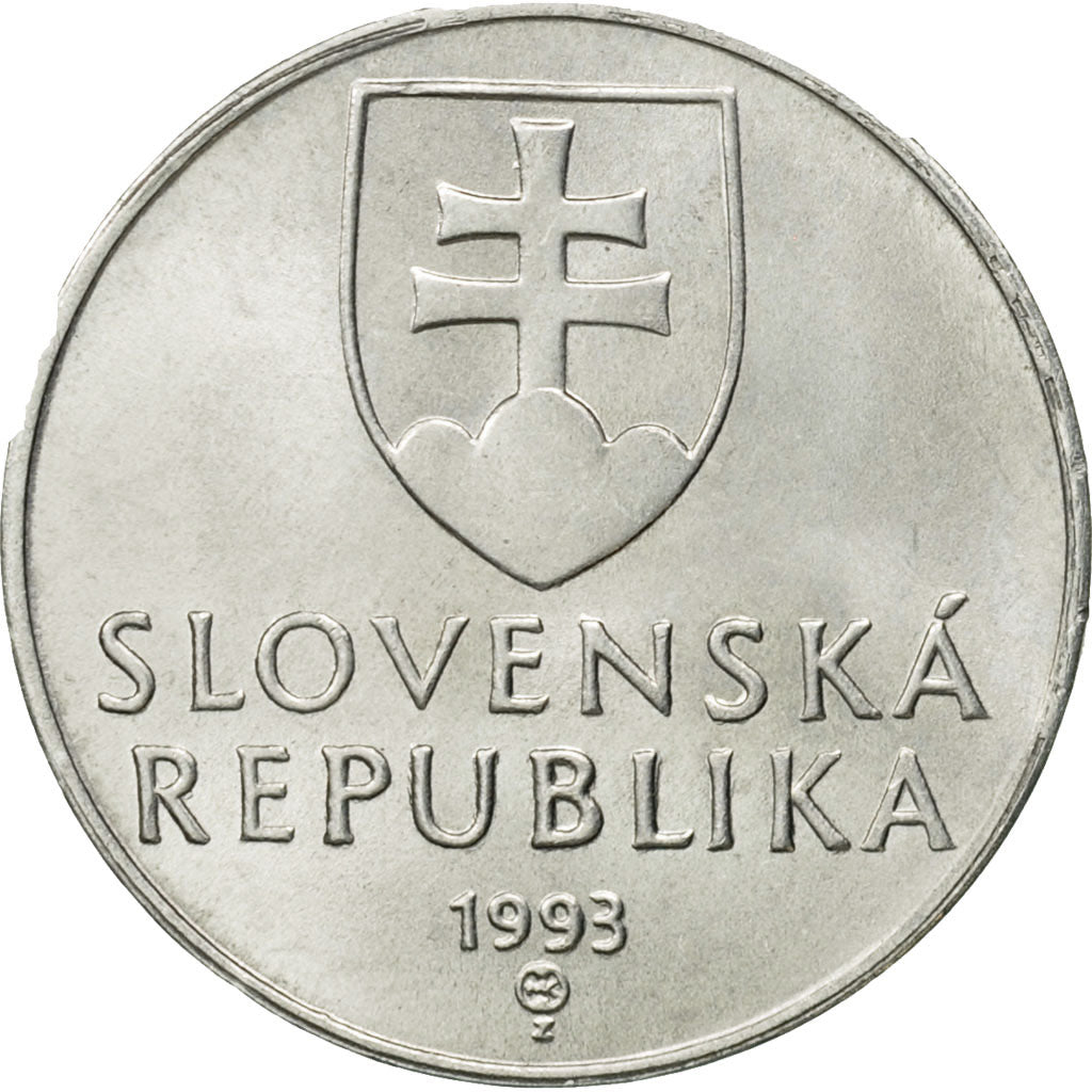 Monnaie, Slovaquie, 10 Halierov, 1993, SPL, Aluminium, KM:17