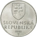 Munten, Slowakije, 10 Halierov, 1993, UNC-, Aluminium, KM:17