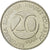 Moneta, Słowenia, 20 Stotinov, 2006, MS(63), Aluminium, KM:8