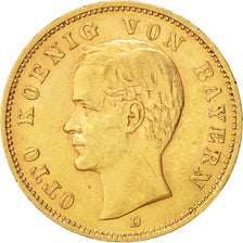 Deutsch Staaten, BAVARIA, Otto, 20 Mark, 1900, Munich, Gold, KM:920