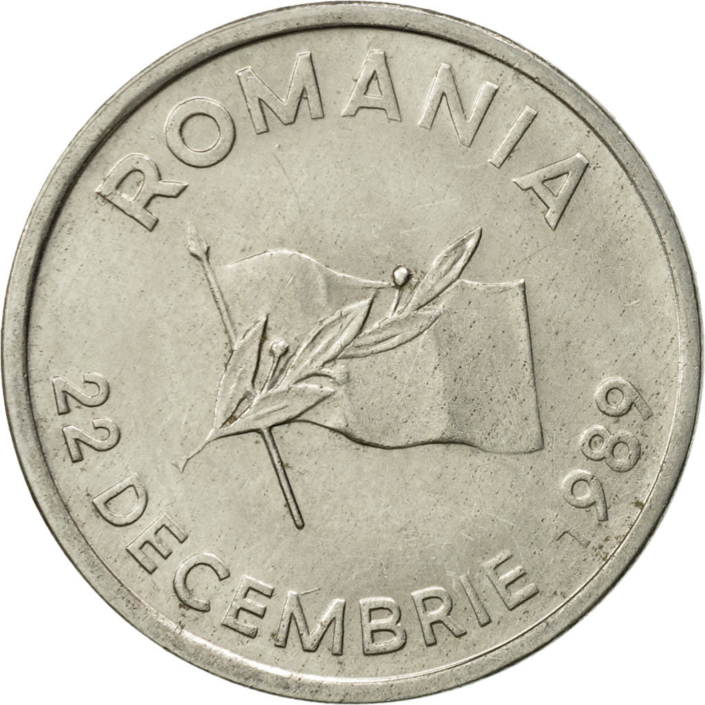 Monnaie, Roumanie, 10 Lei, 1992, SUP, Nickel Clad Steel, KM:108