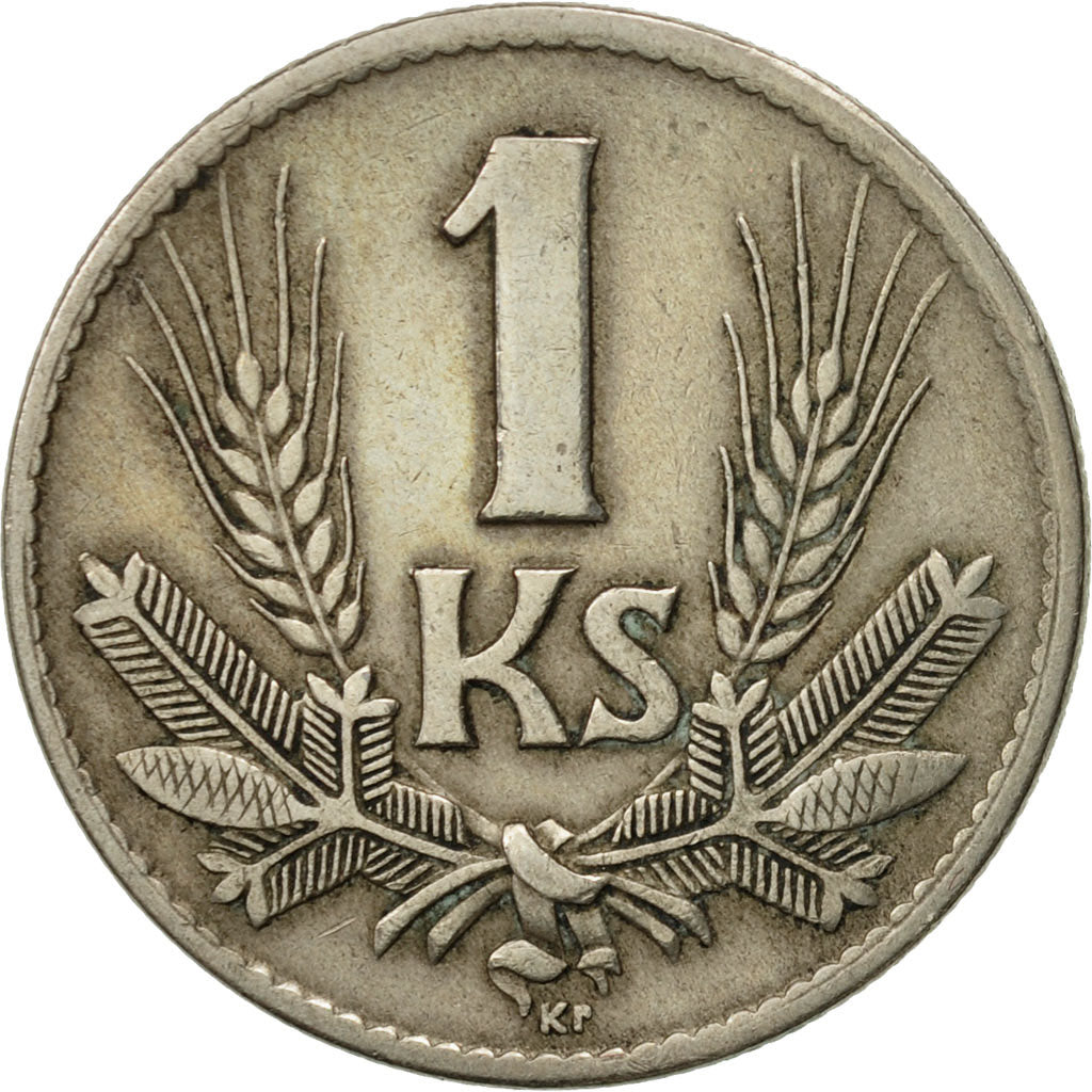 Slovakia, Koruna, 1940, EF(40-45), Copper-nickel, KM:6