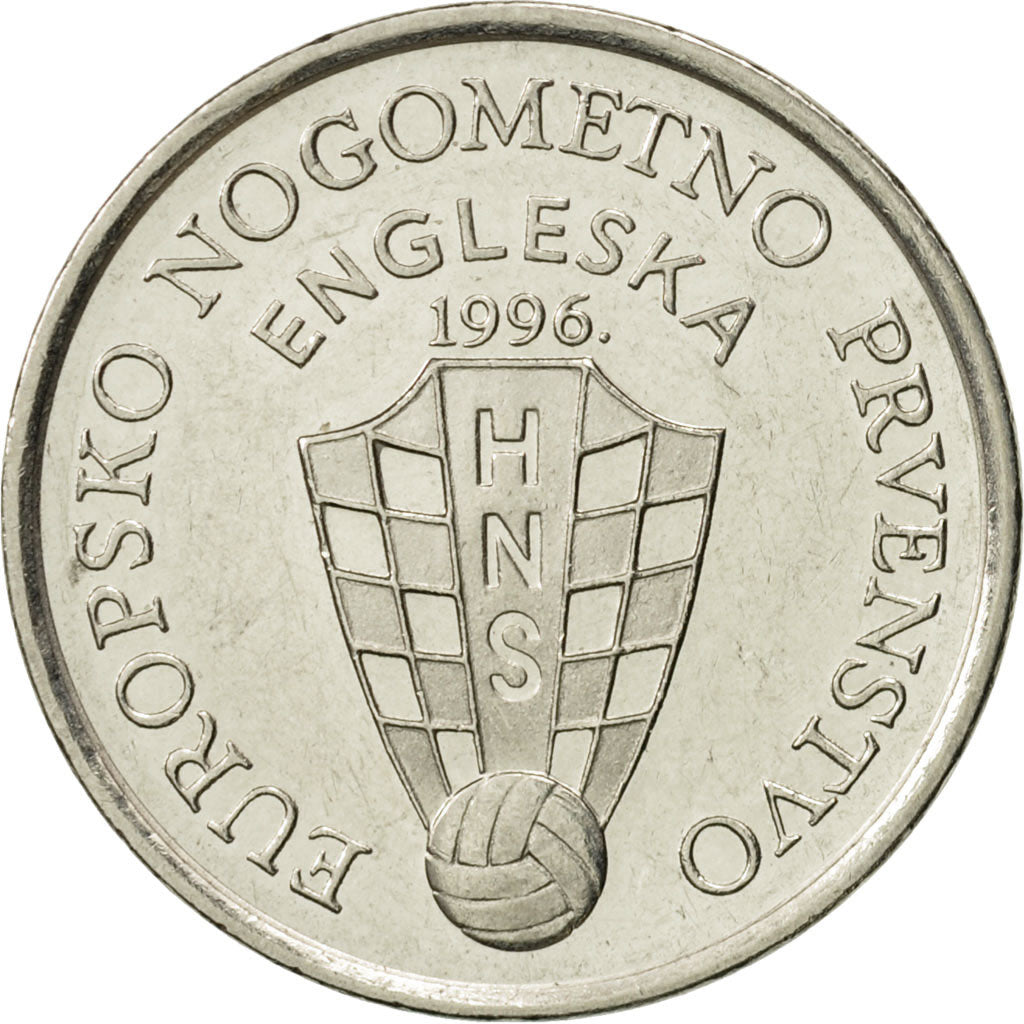 Croatie, 50 Lipa, 1996, SUP, Nickel plated steel, KM:39