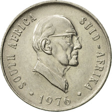 Coin, South Africa, 10 Cents, 1976, AU(55-58), Nickel, KM:94