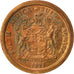 Coin, South Africa, 5 Cents, 1993, EF(40-45), Copper Plated Steel, KM:134