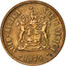 Coin, South Africa, Cent, 1975, EF(40-45), Bronze, KM:82