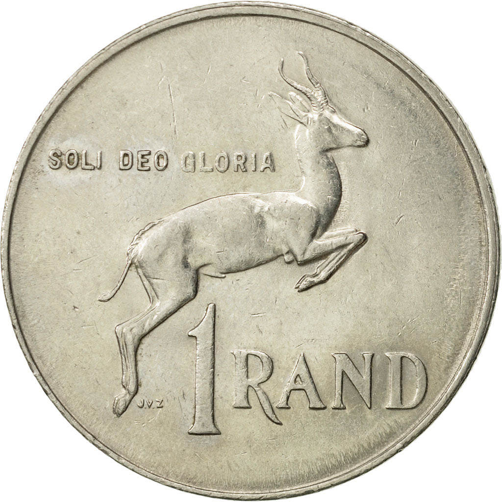South Africa, Rand, 1990, EF(40-45), Nickel, KM:141