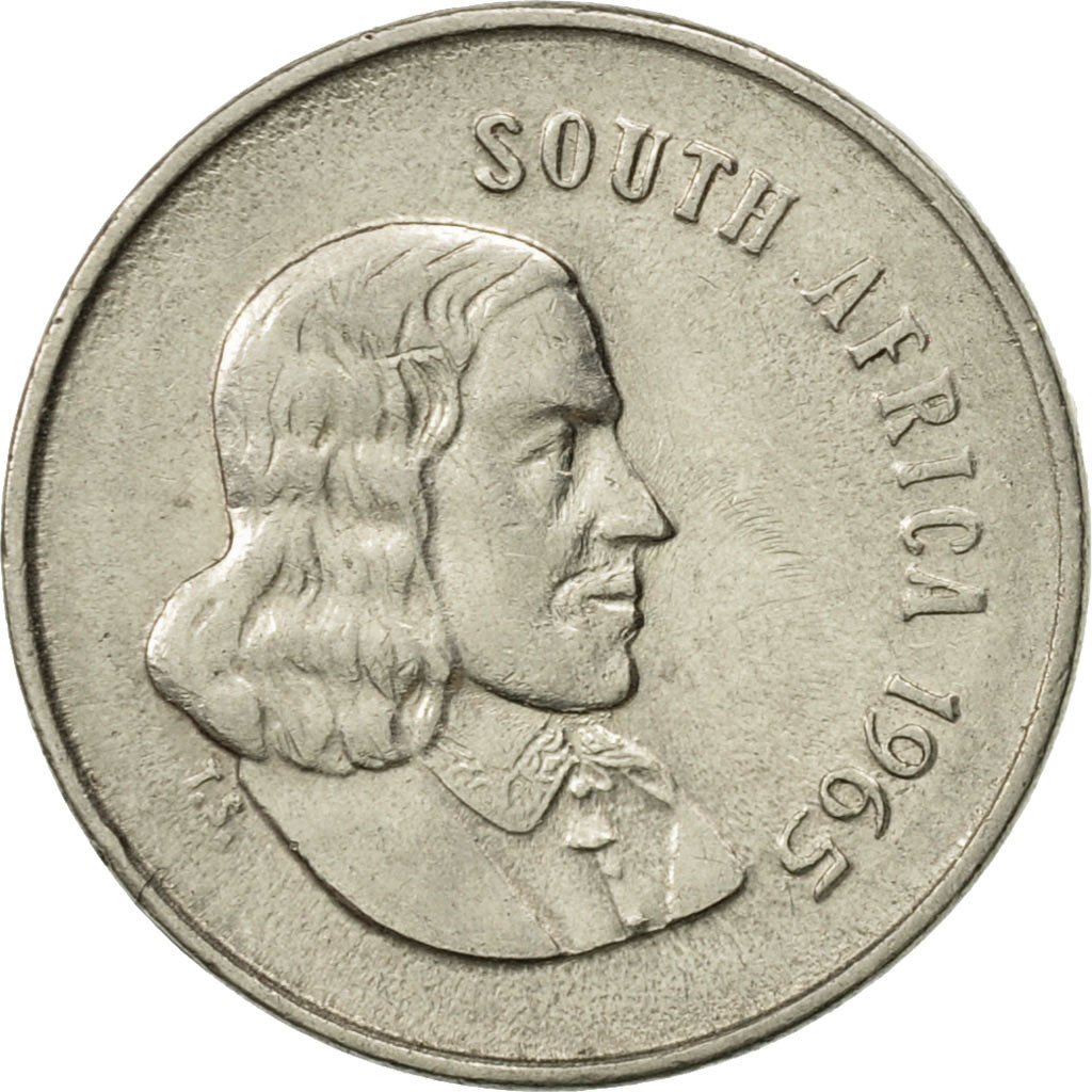 Münze, Südafrika, 5 Cents, 1965, SS, Nickel, KM:67.1