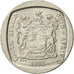 Monnaie, Afrique du Sud, Rand, 1992, TTB, Nickel Plated Copper, KM:138
