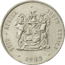 Moneta, Sudafrica, Rand, 1983, BB, Nichel, KM:88a