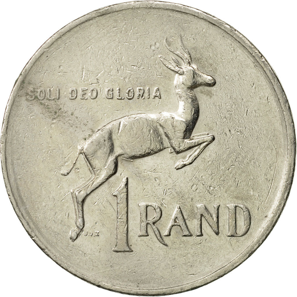 Coin, South Africa, Rand, 1983, EF(40-45), Nickel, KM:88a