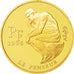 Frankreich, 500 Francs-75 Euro, 1996, Thinker by Rodin, Gold 999, KM:1128