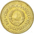Moneta, Jugosławia, 5 Dinara, 1986, AU(55-58), Mosiądz niklowy, KM:88