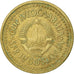 Moneta, Iugoslavia, Dinar, 1983, BB, Nichel-ottone, KM:86