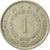 Coin, Yugoslavia, Dinar, 1981, EF(40-45), Copper-Nickel-Zinc, KM:59